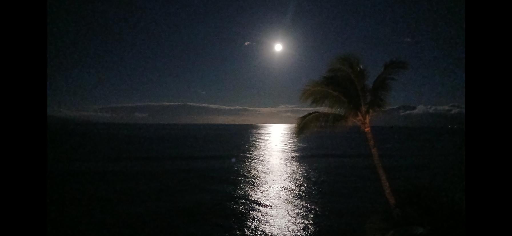 Off the balcony at 2am