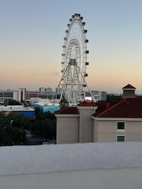 Roof top pic of the Orlando eye.