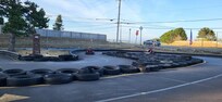 Go kart racing was fun!