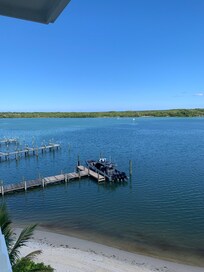 Marina view from our balcony on the 4th floor.