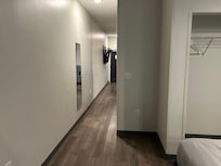 Separation of living room / kitchen