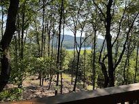 View from deck