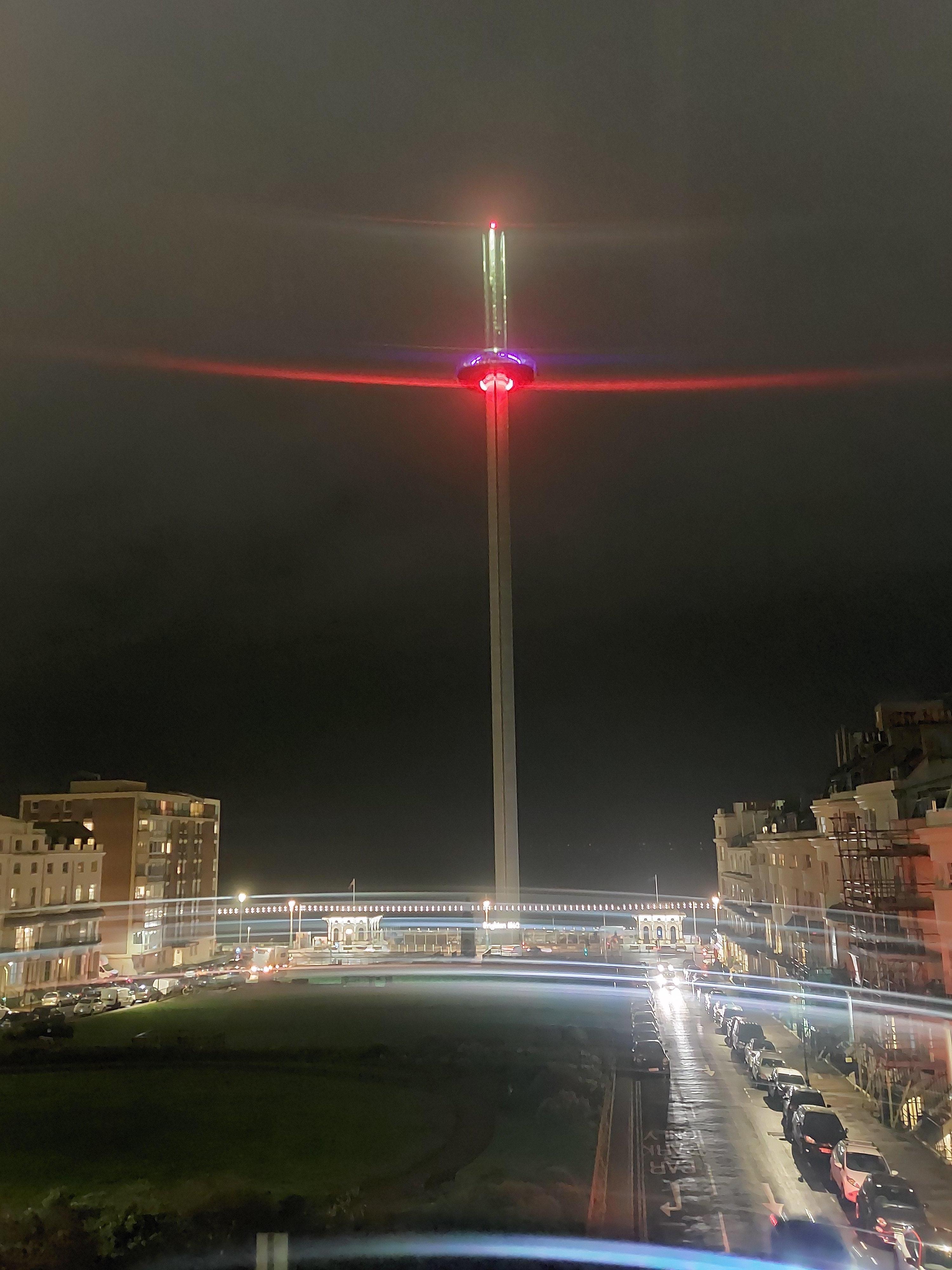 View from the top floor room