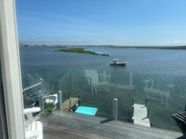 We spent most of our week on the deck. Wish I'd thought to take some pics with us in them!