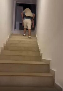 Subir 3 andares com meu filho nas costas