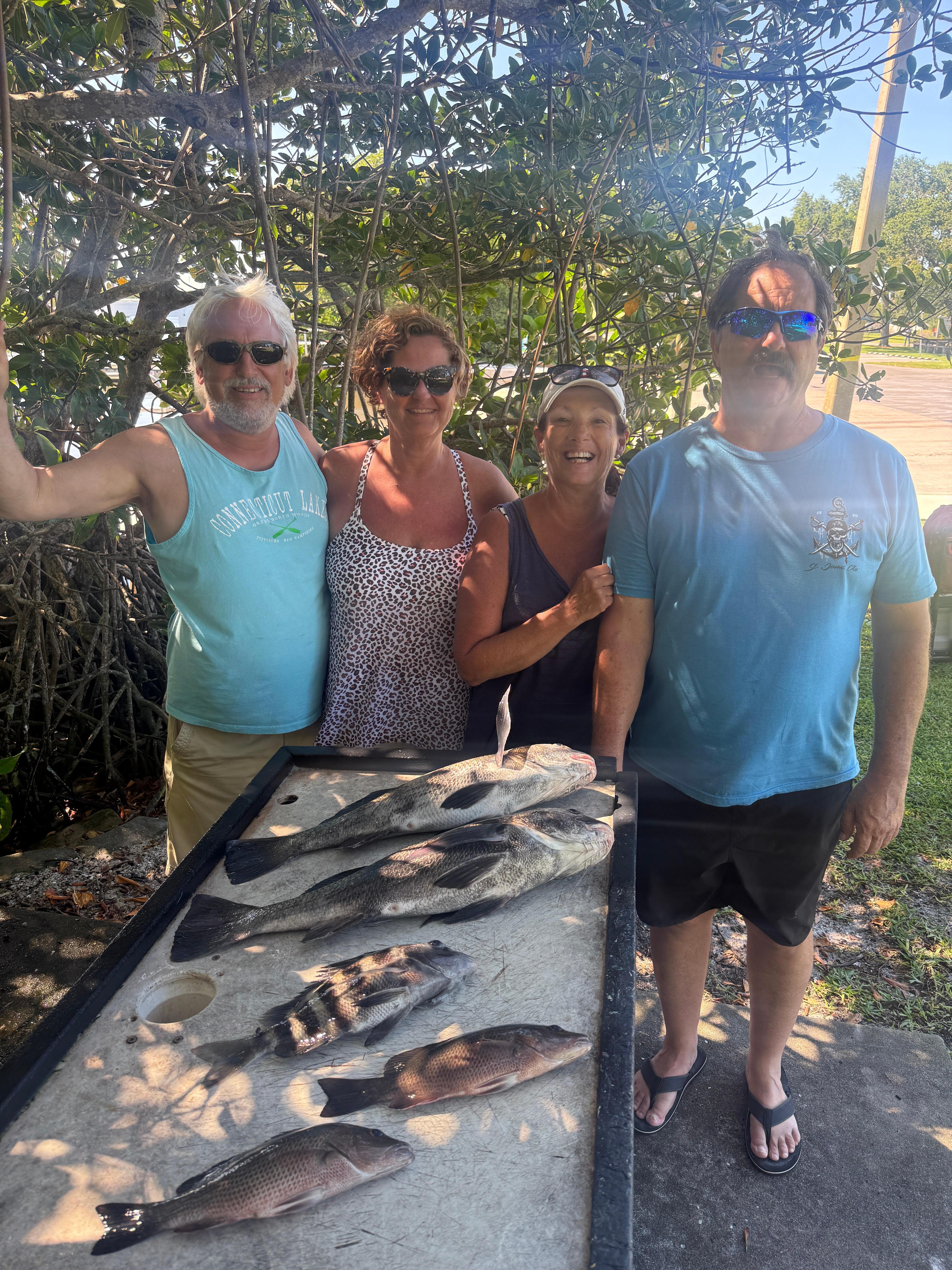 Hook'd Up Charters with Captain Jeff.  Fantastic ride from start to finish.  This was a great experience with a well informed captain.