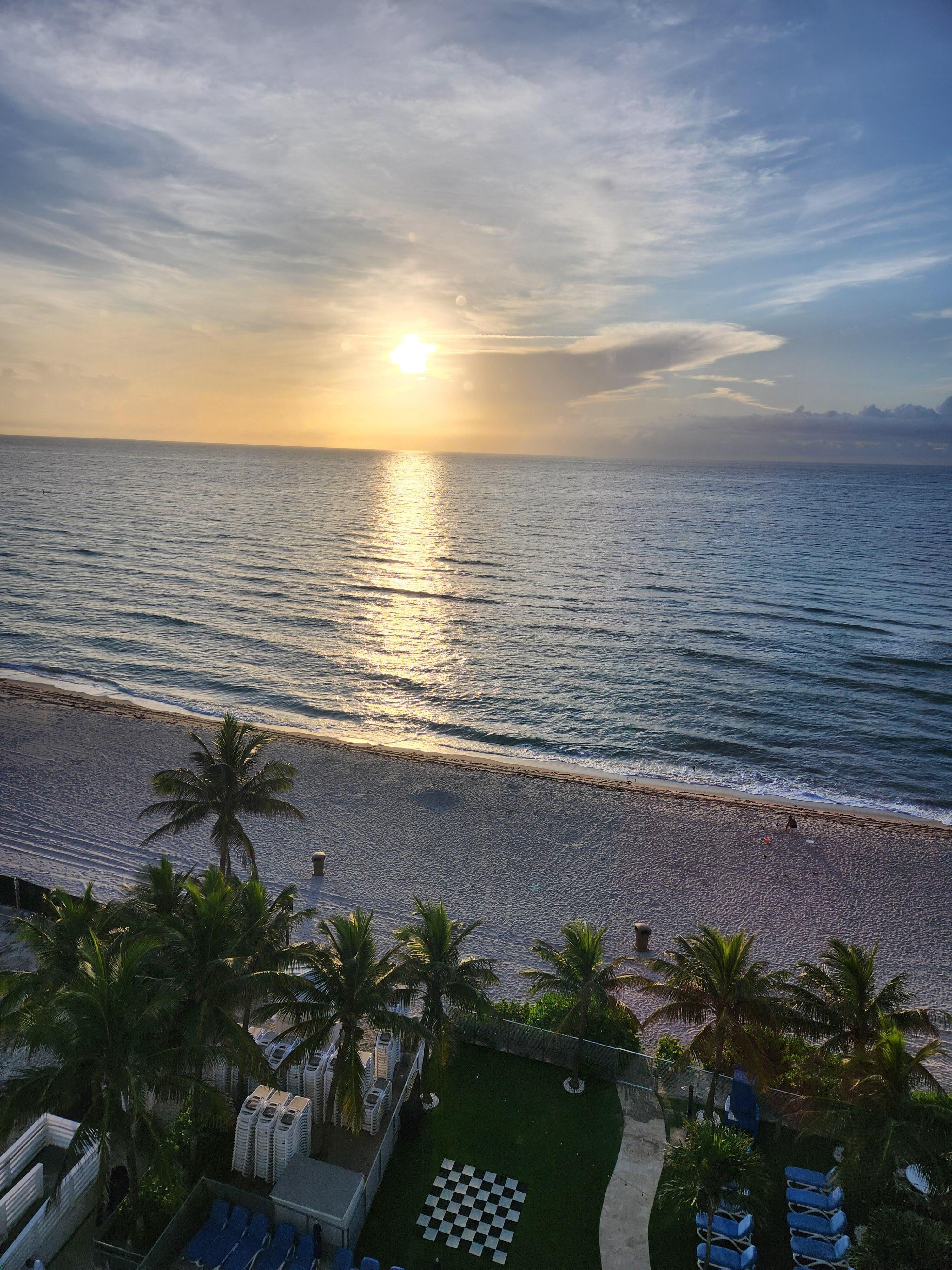 SUNRISE FROM ROOM