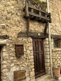 Front door of the VRBO in Tourrettes-Sur-Loup