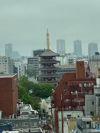 View from our 9 floor room