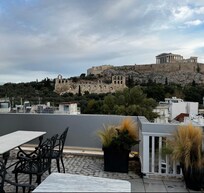 Terrasse du restaurant du buffet du petit déjeuner