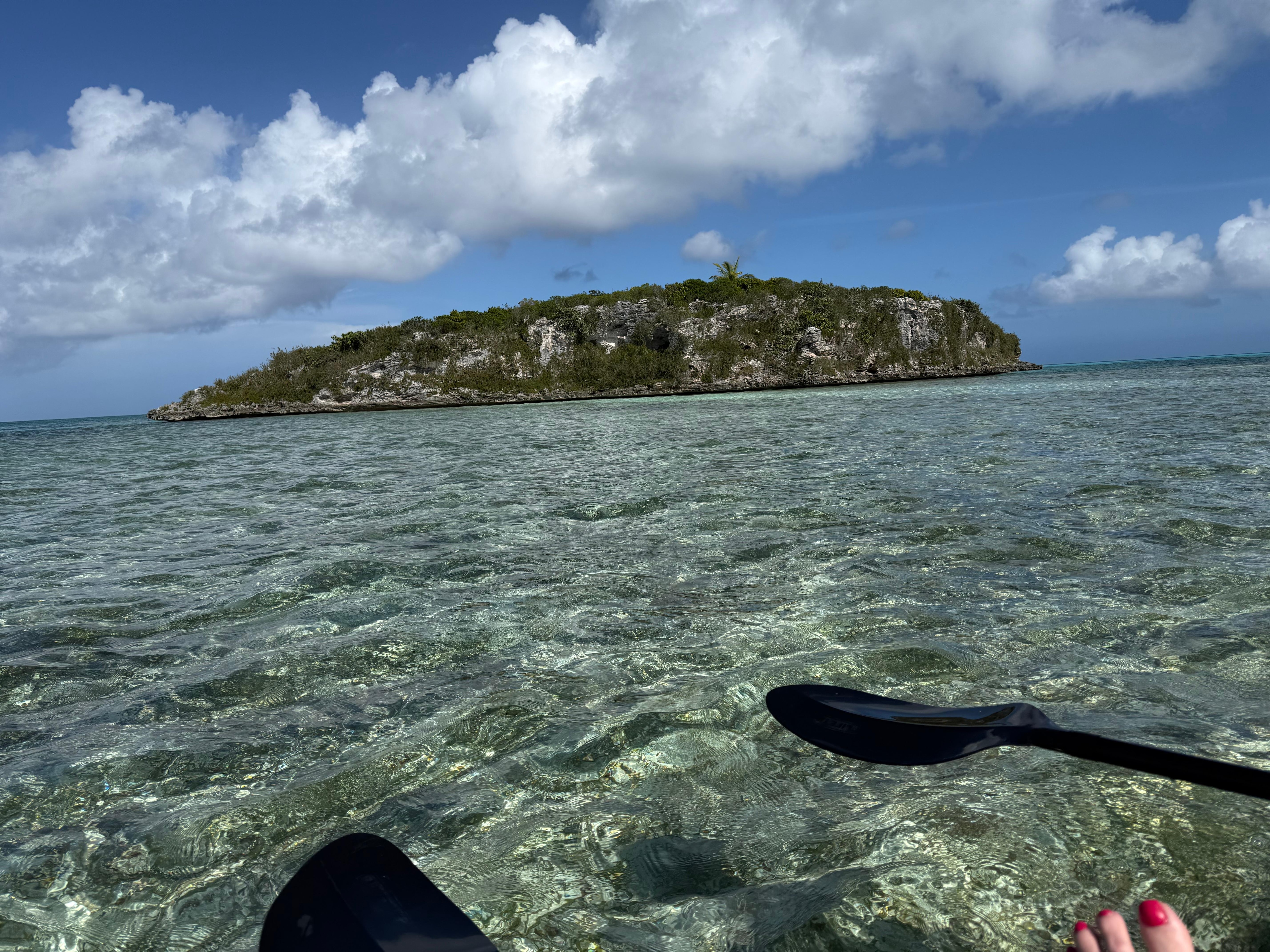 Island we kayaked to and then snorkeled around 