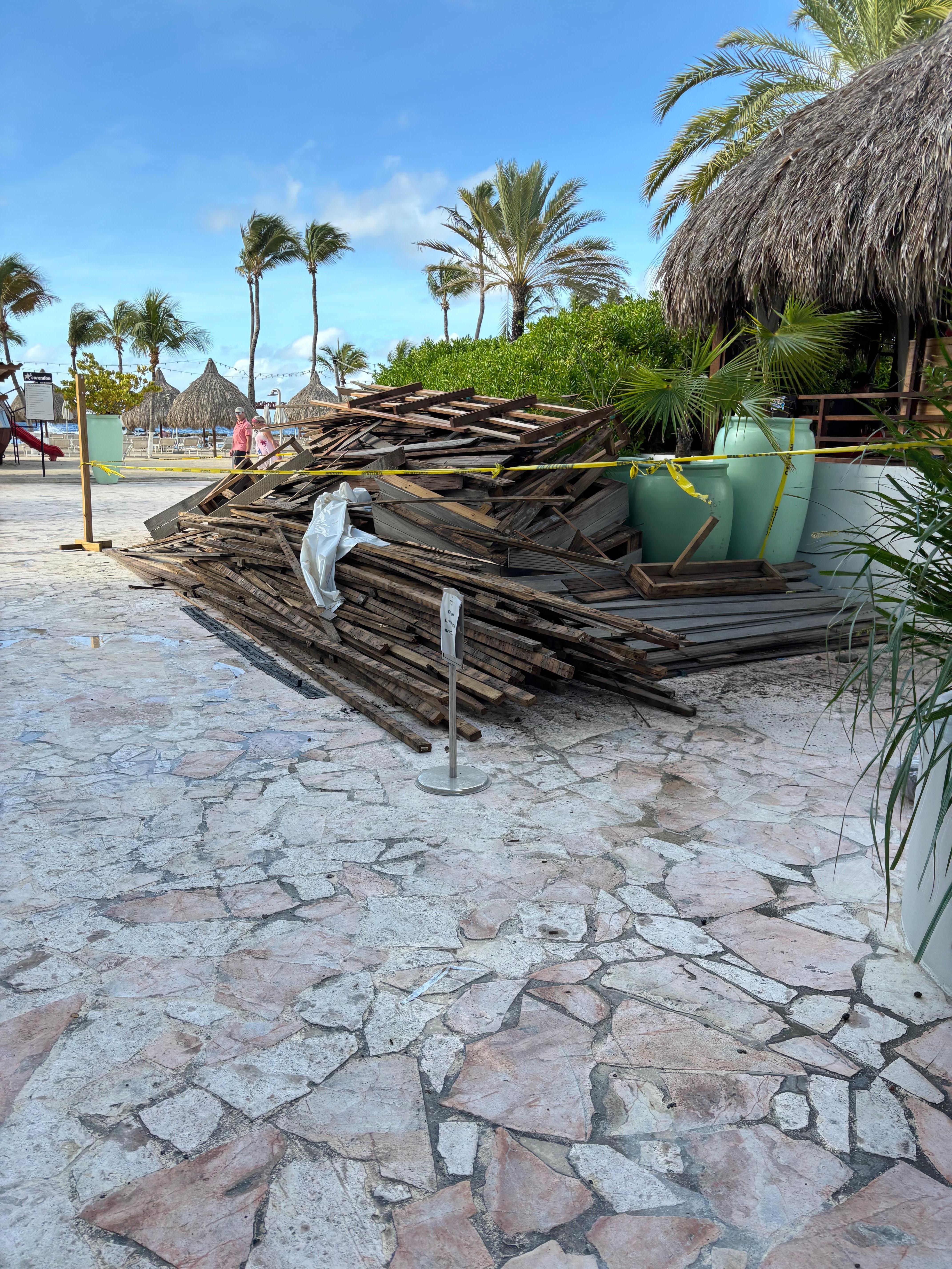 Construction the entire stay