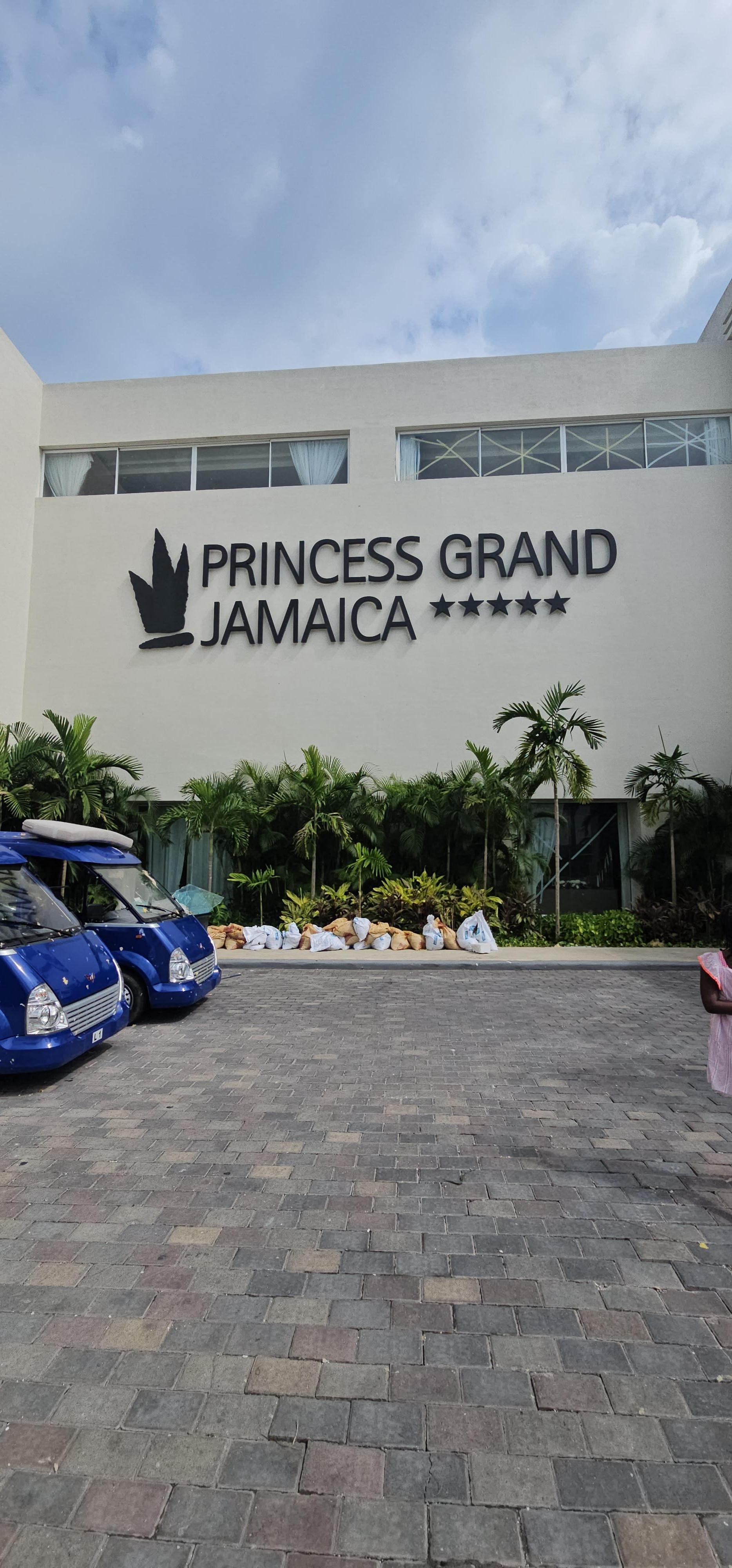Entrance to Princess Grand Lobby