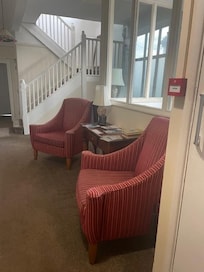 Chilled area outside our room