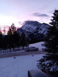 View outside on our porch.