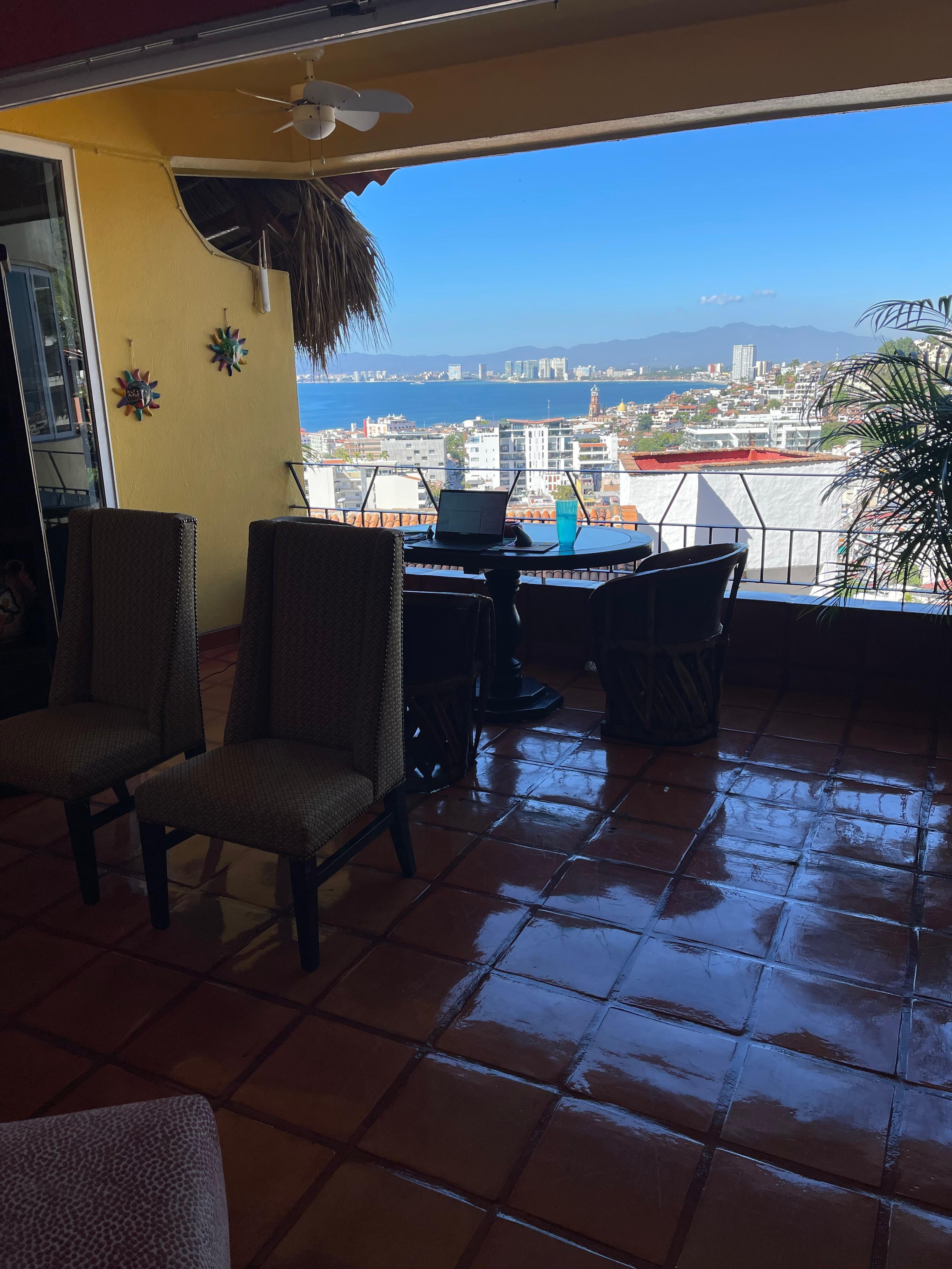 Open patio with great view!