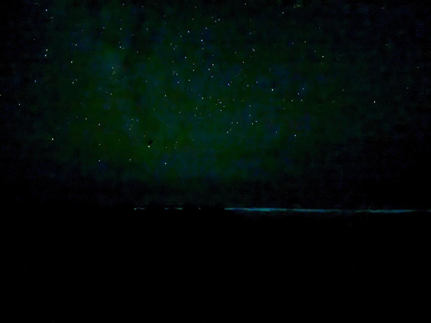 Milky Way was out as was the tide : ) 