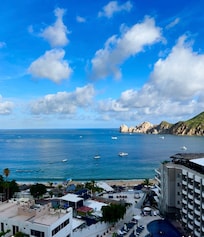View from our balcony