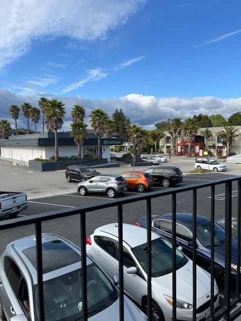 Balcony view.
