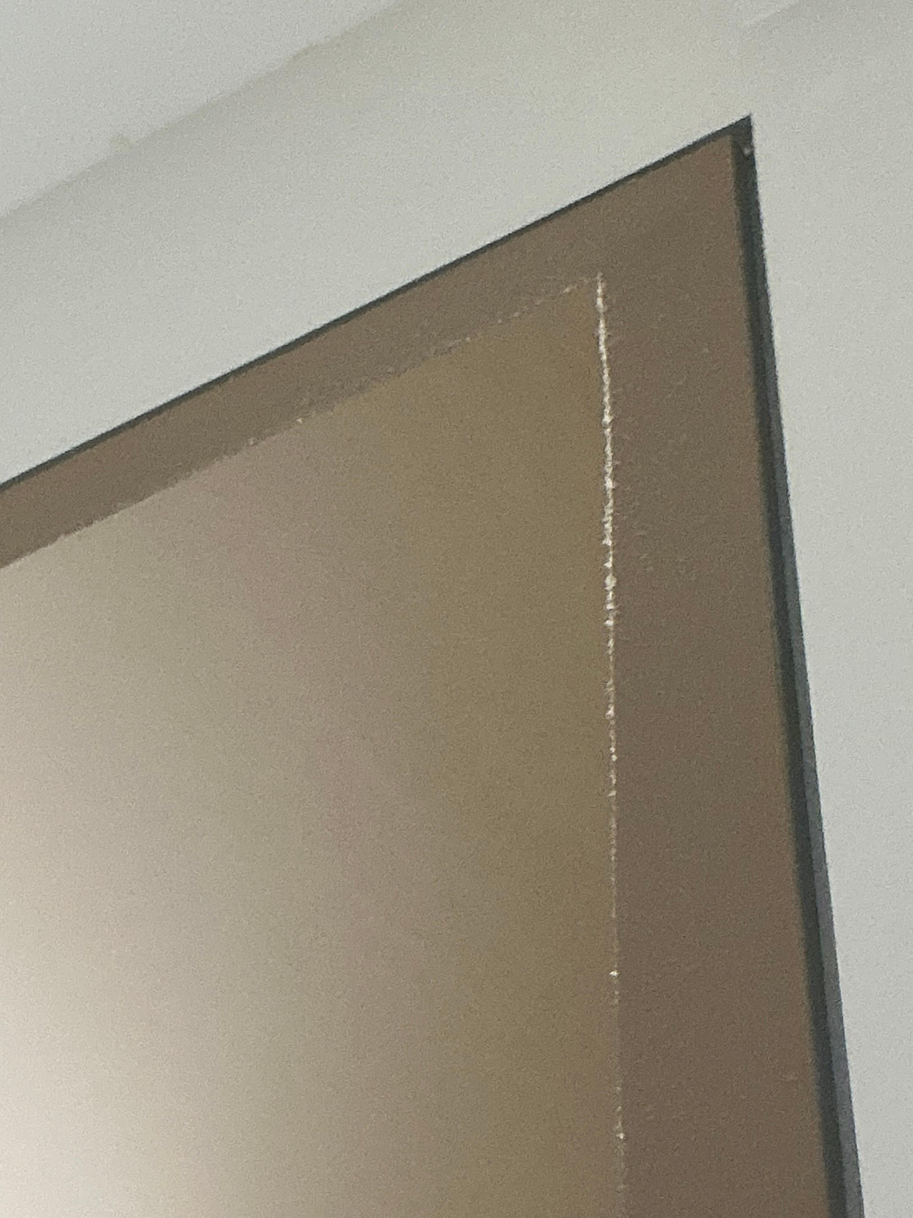 This was the upgraded room’s wall. 