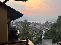 View from our balcony