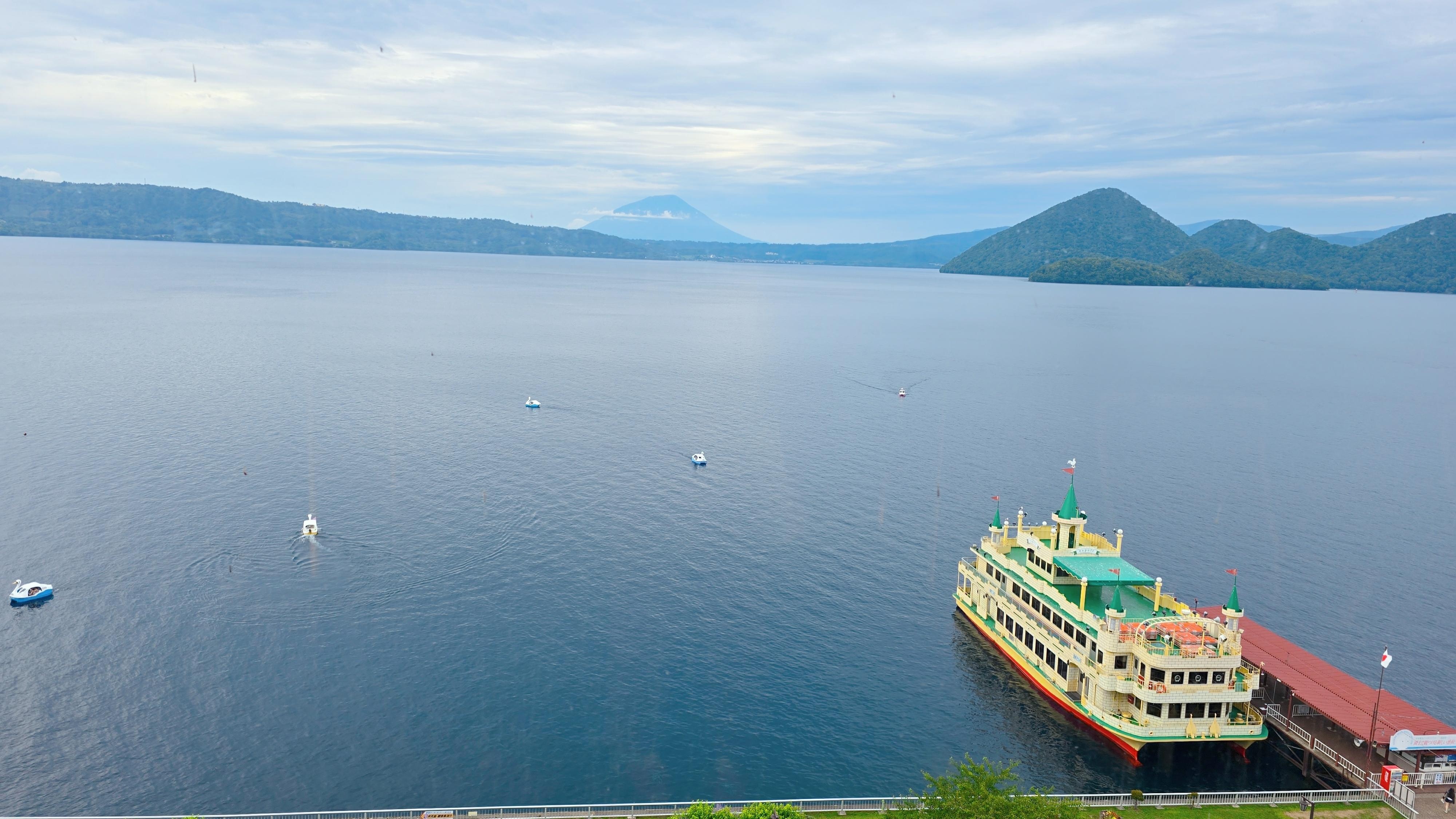 飯店房間望出去的美景
