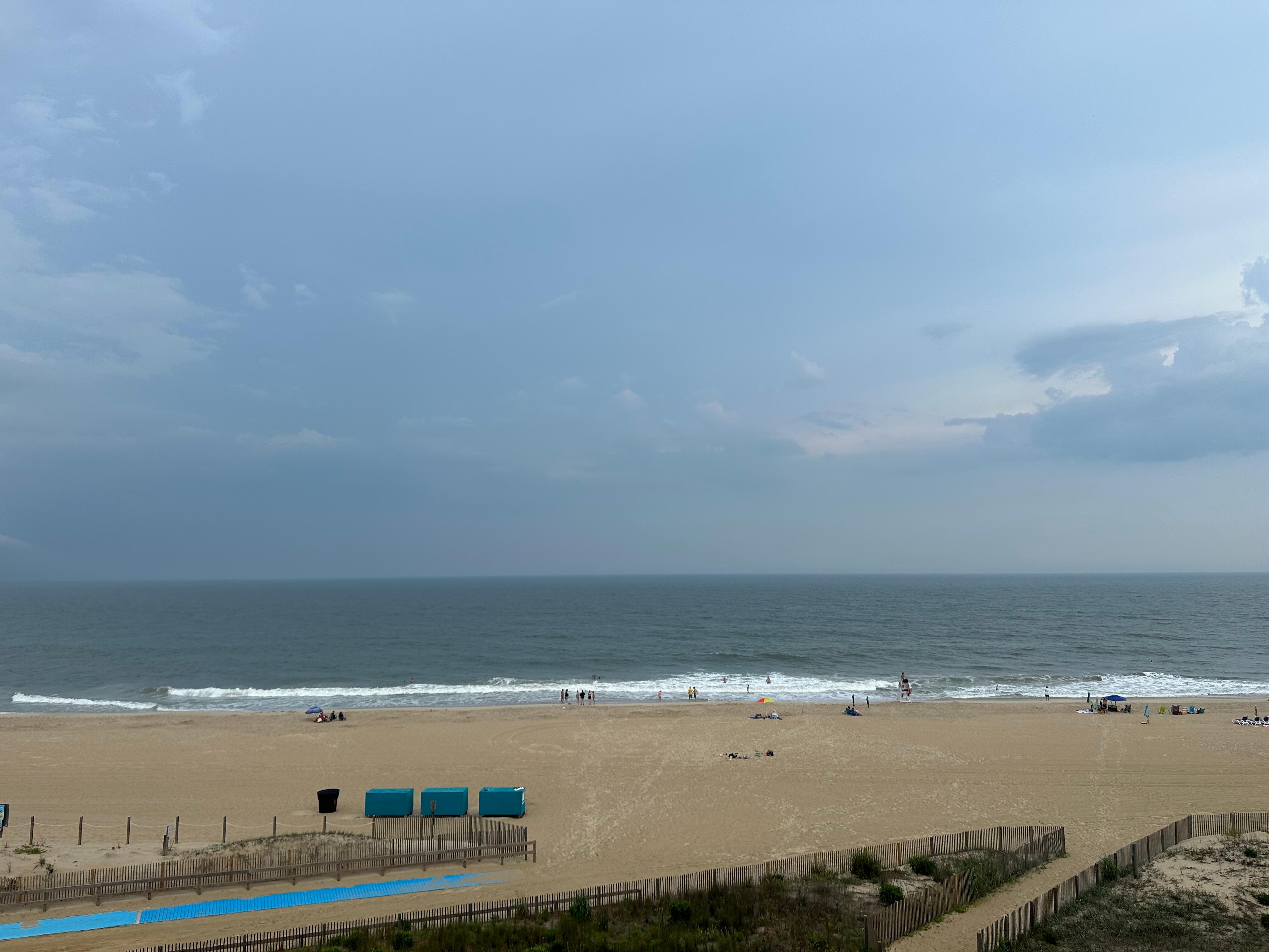 View from the balcony.