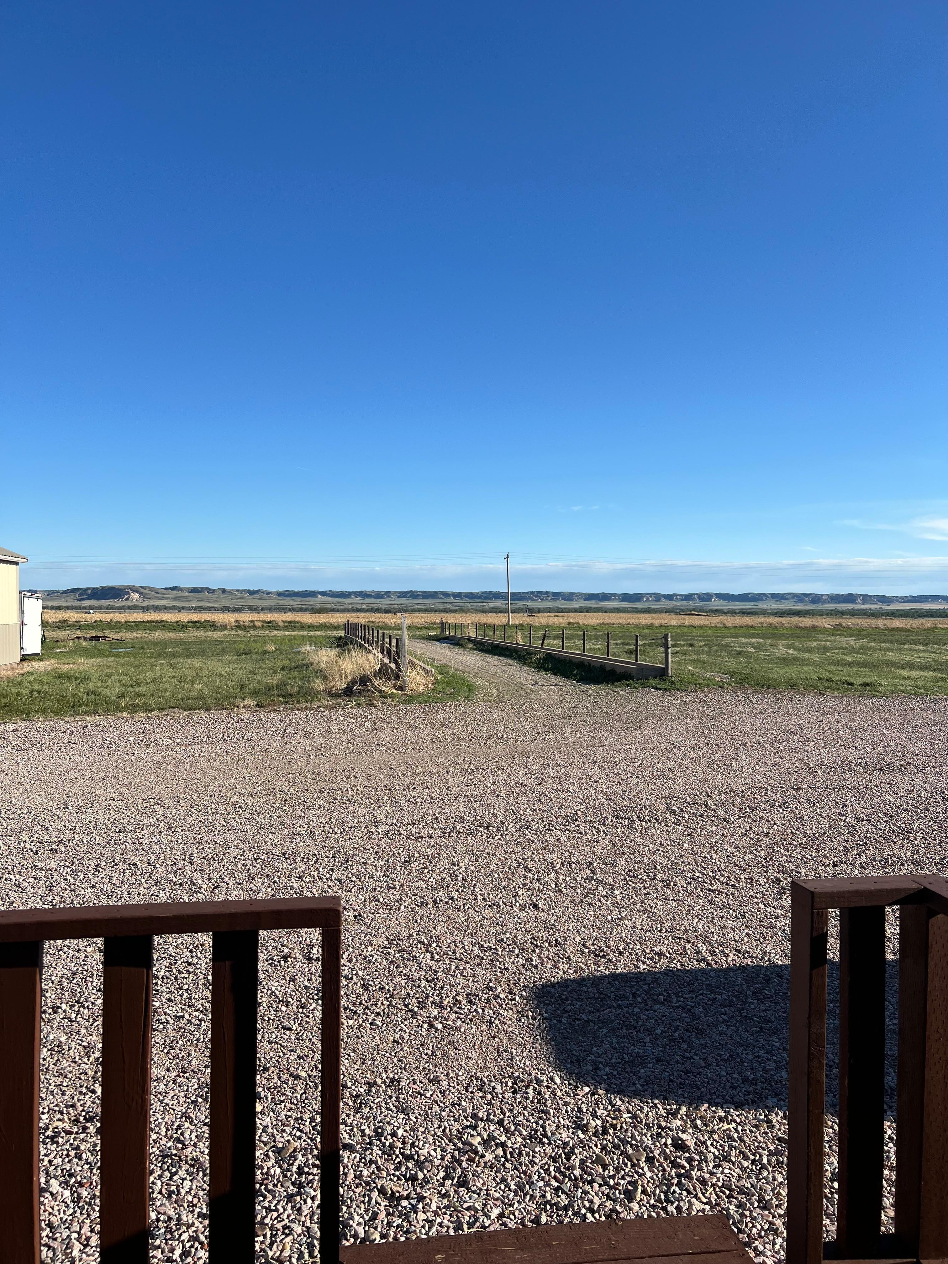 Front deck