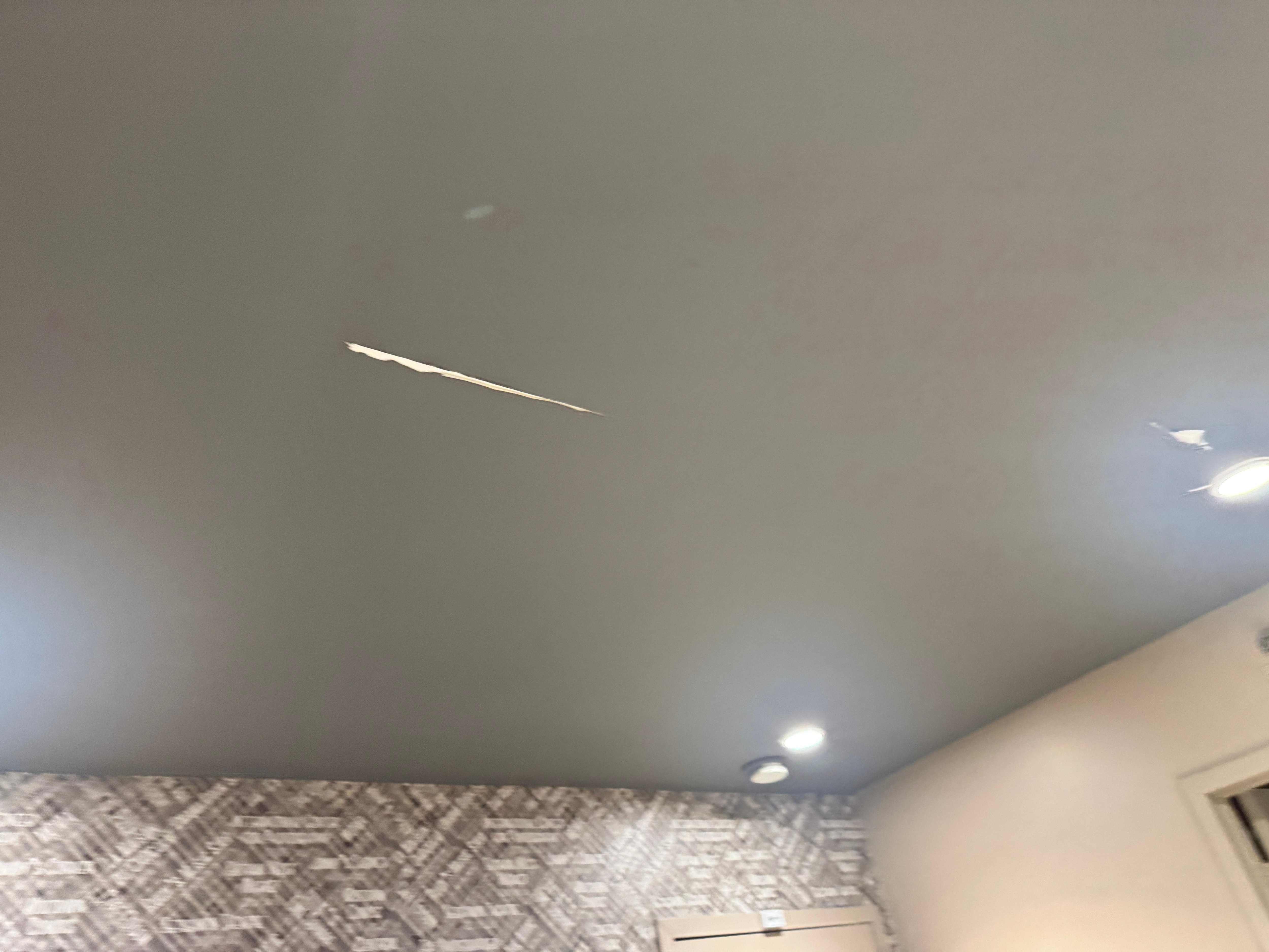 Ceiling falling apart