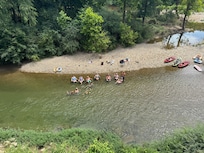 This is right in front of the cabin.