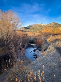 Walking path on property.