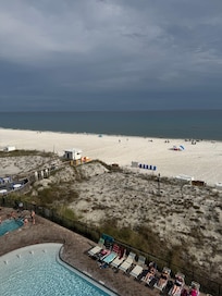 Left view from the balcony