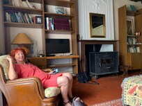 Salon rétro mais très confortable