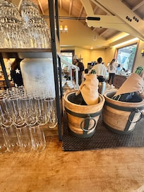 Mimosas at breakfast is a nice touch.