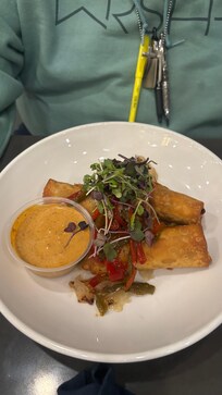 Cheese Burger Egg Tolls