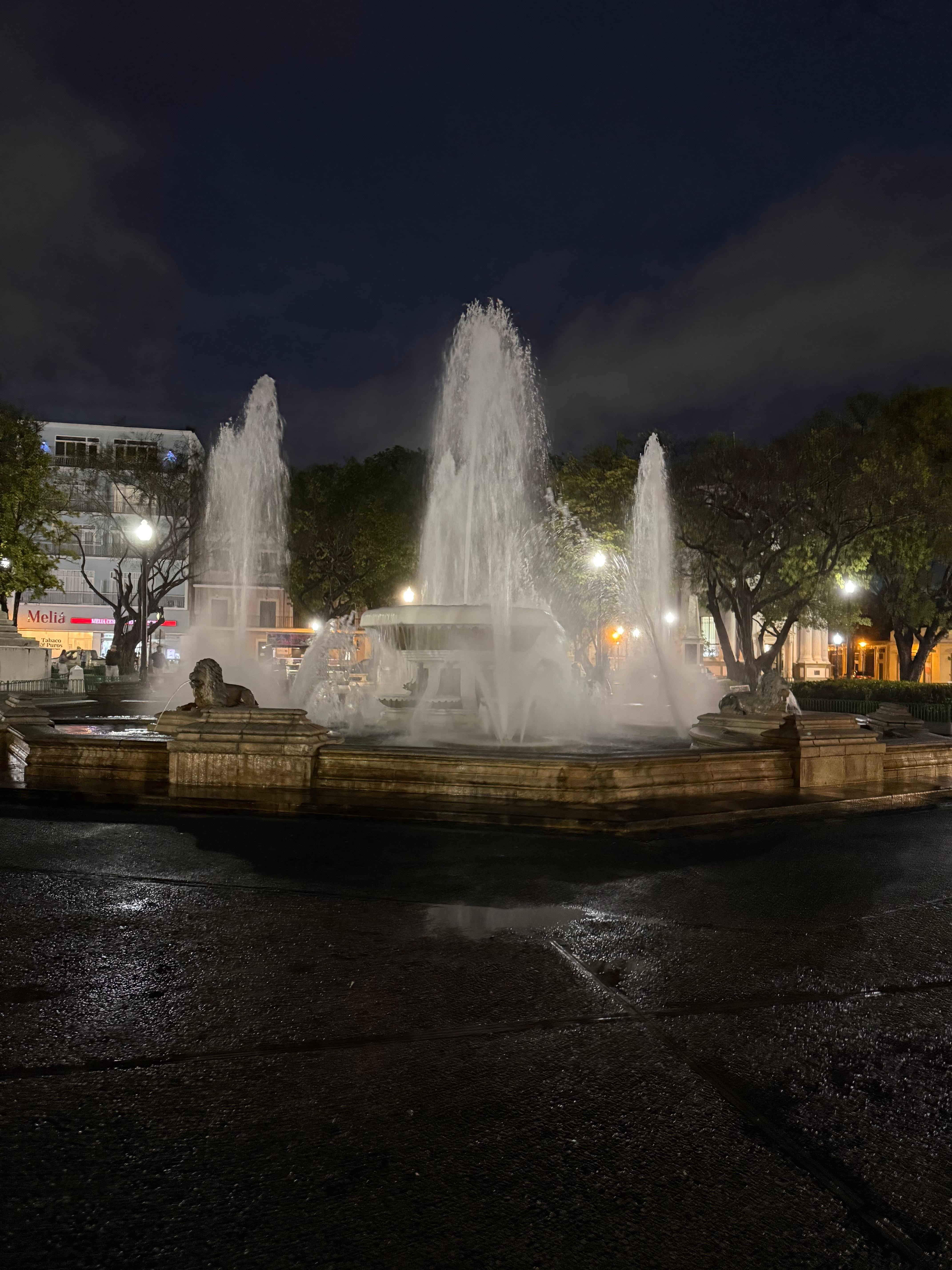 Fountain in the park 
