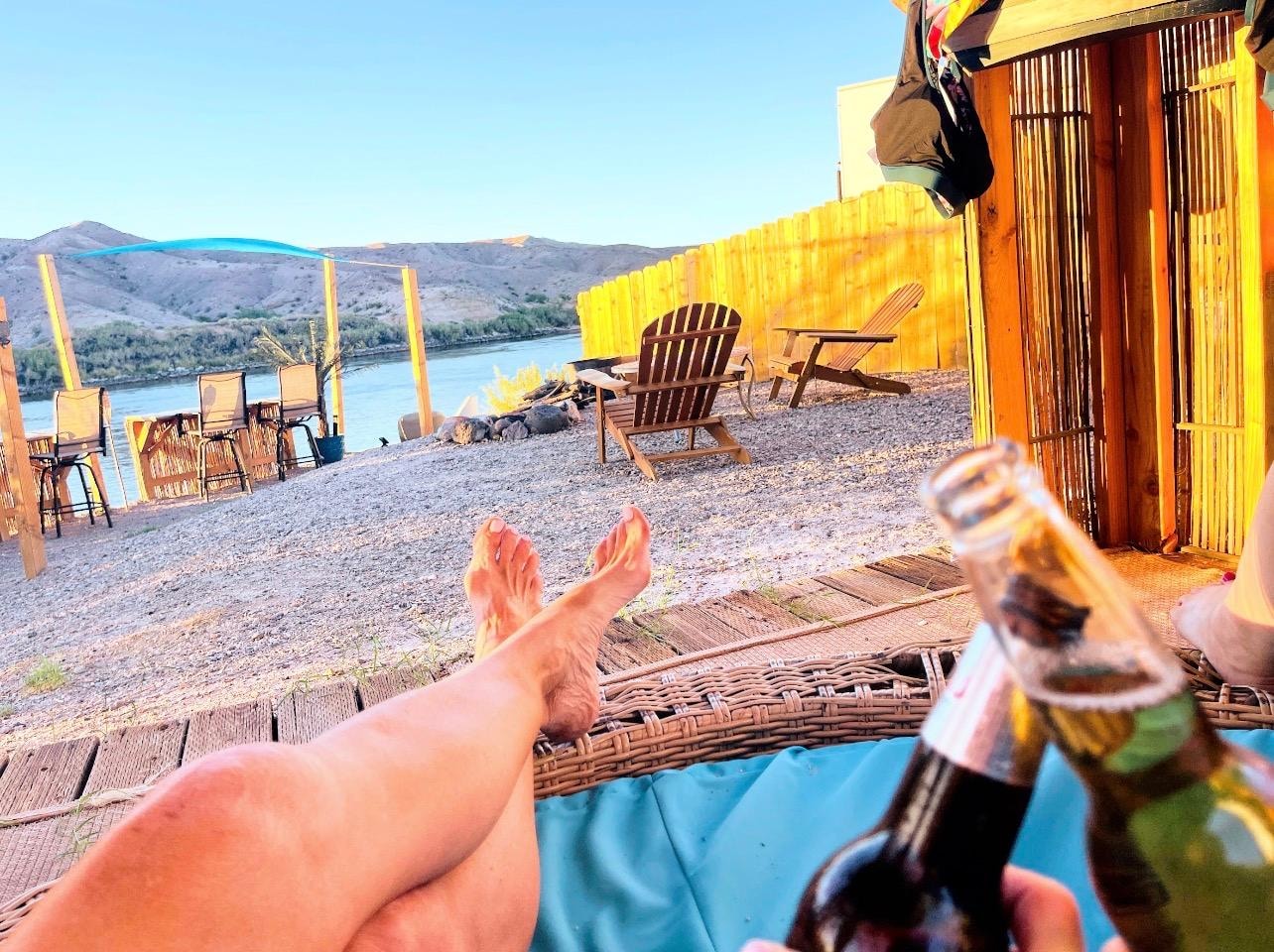 Very comfy sitting areas!! 