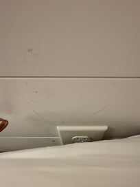 Outlet in wall