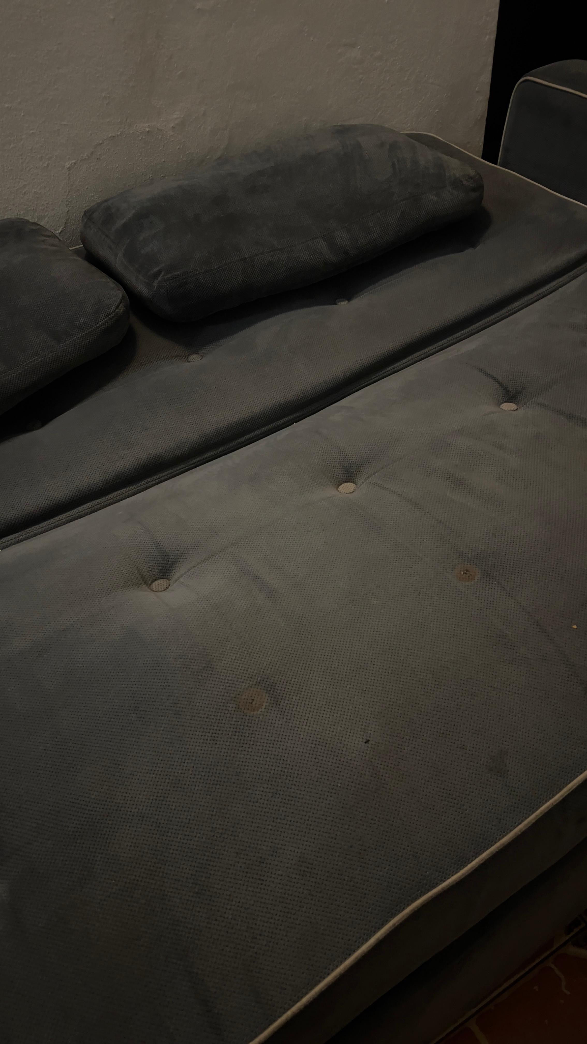 Dirty pull out couch