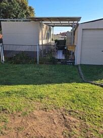 tenanted dwelling at the rear of the property