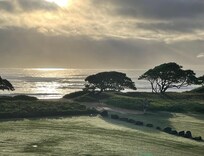 View from room (sunrise).