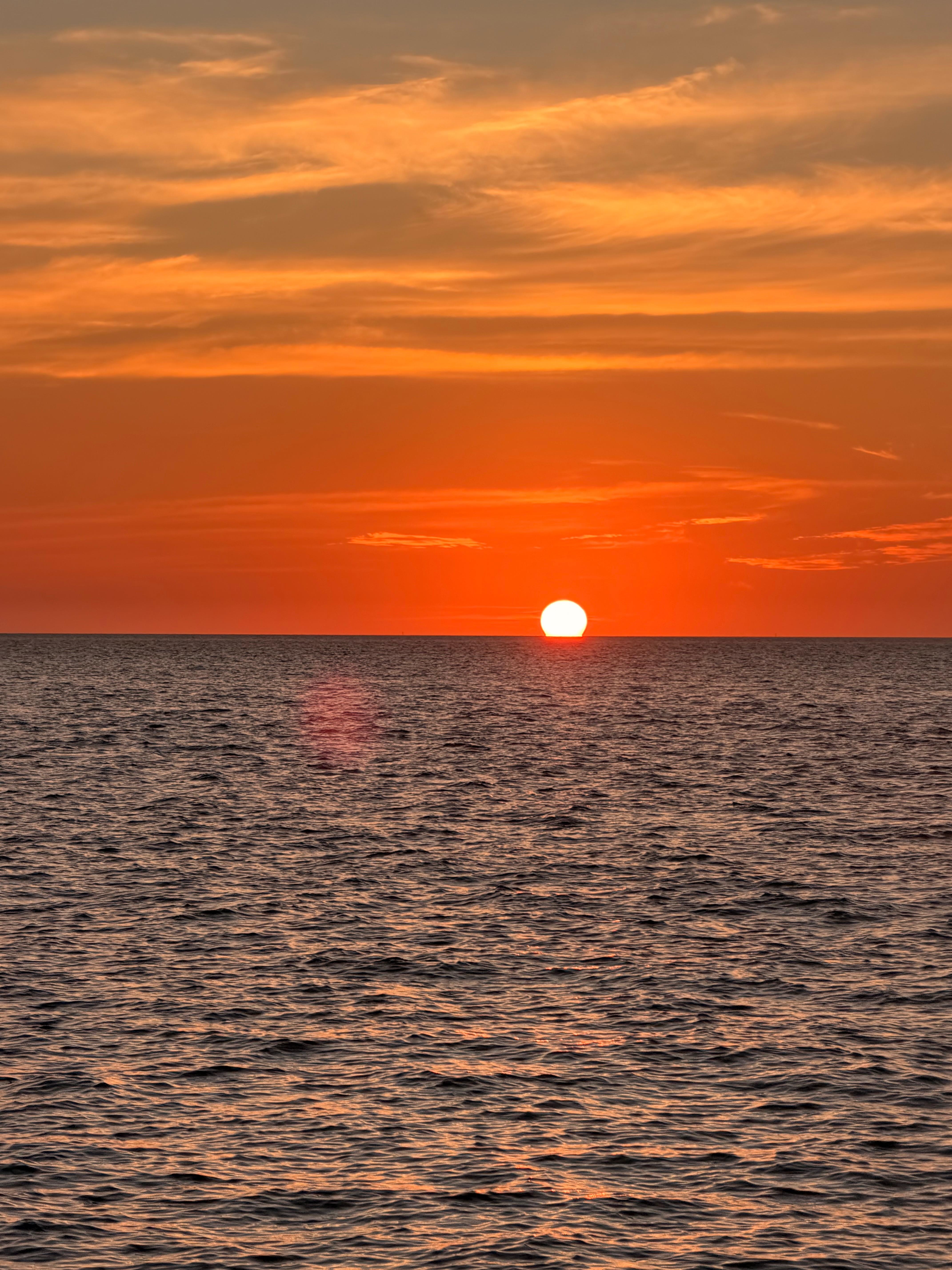 Sunset at the Sunset Bar & Grill