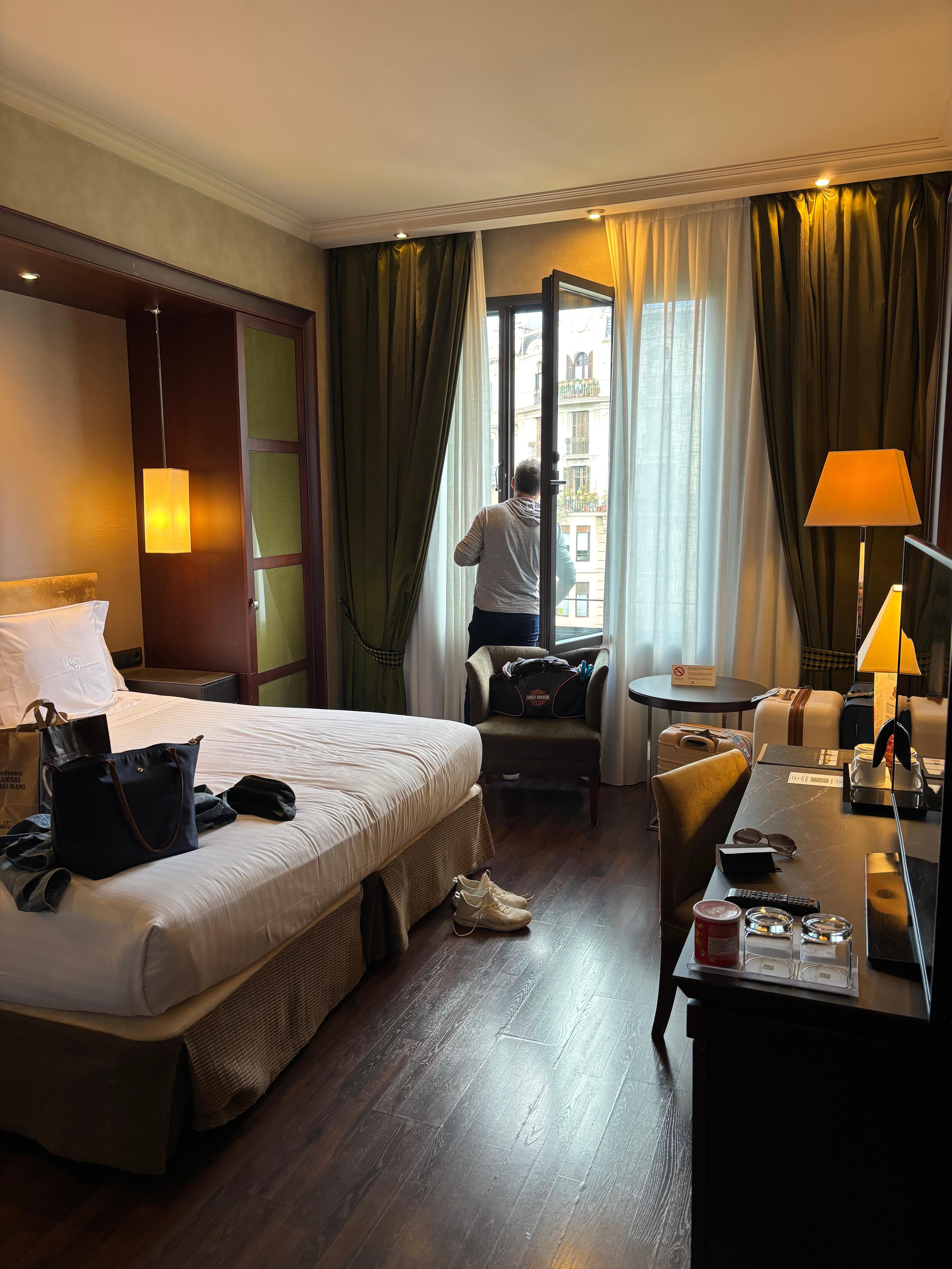 Inside our beautiful room