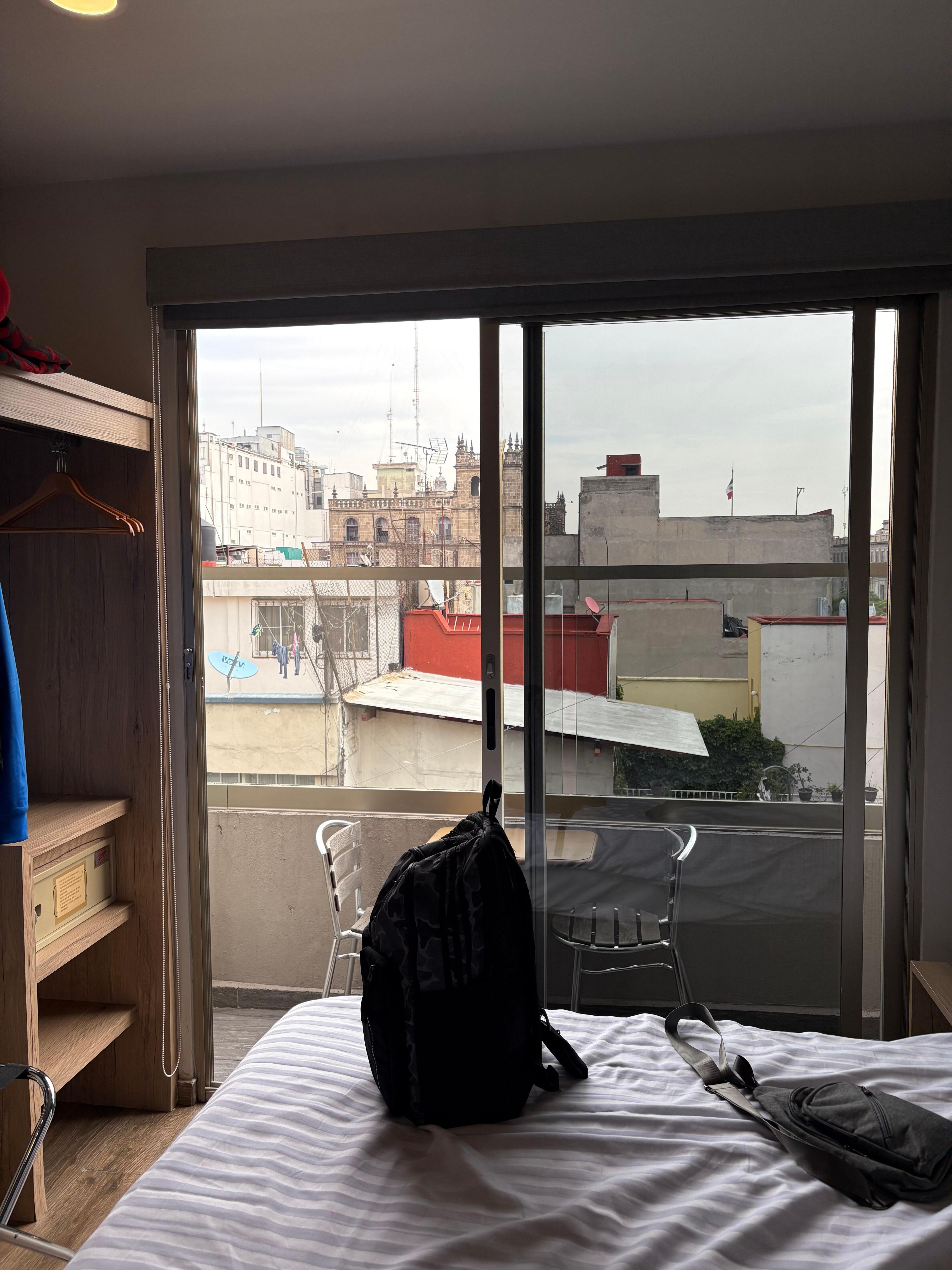 El balconcito dio un extra. 