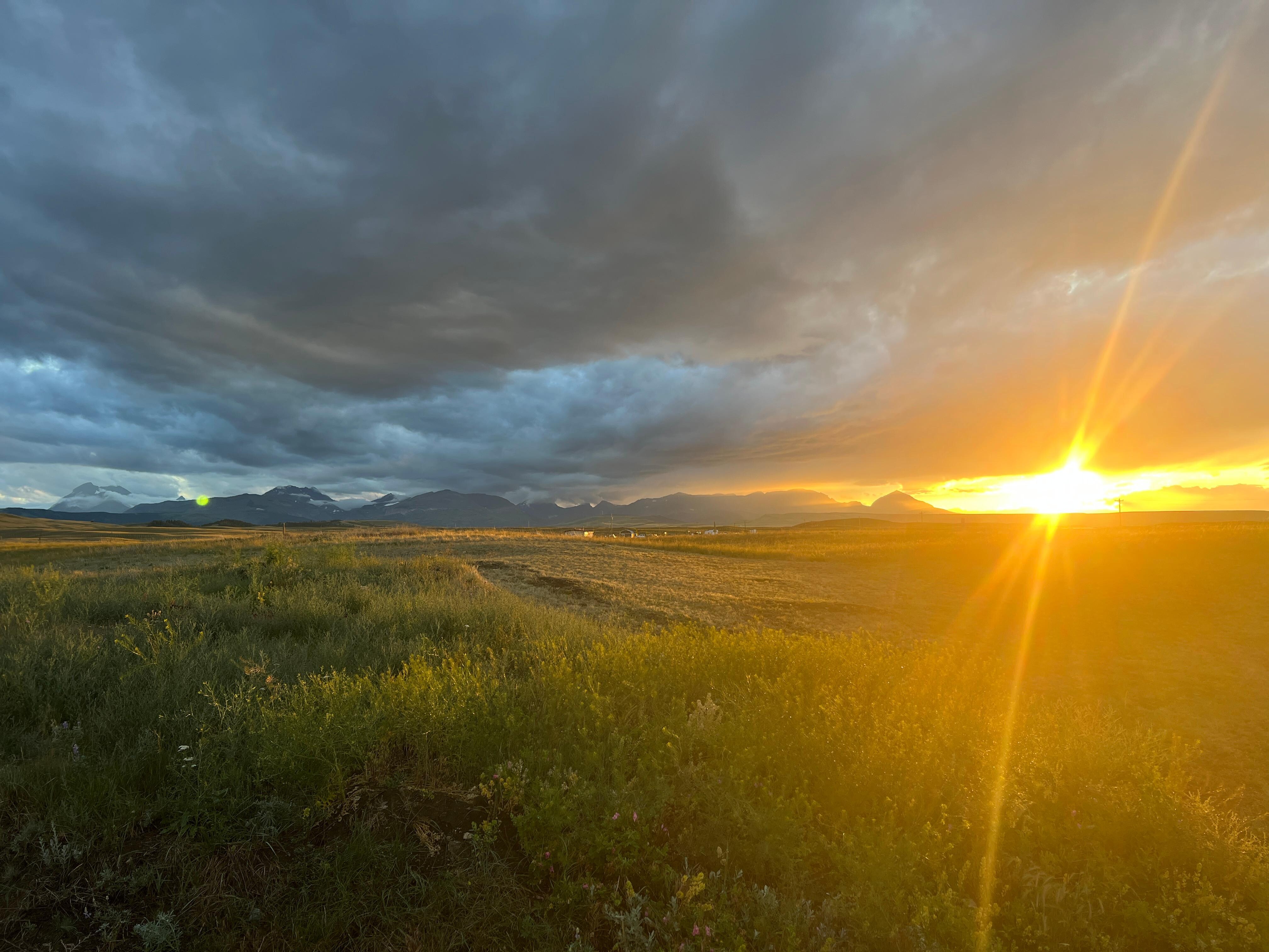 Sunset view