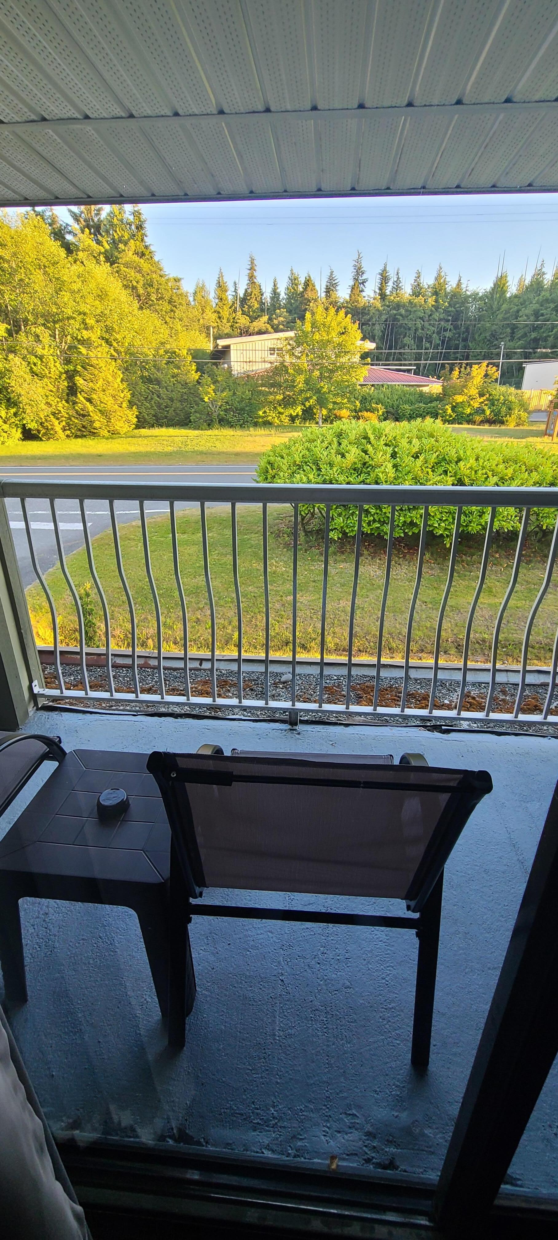 The balcony view