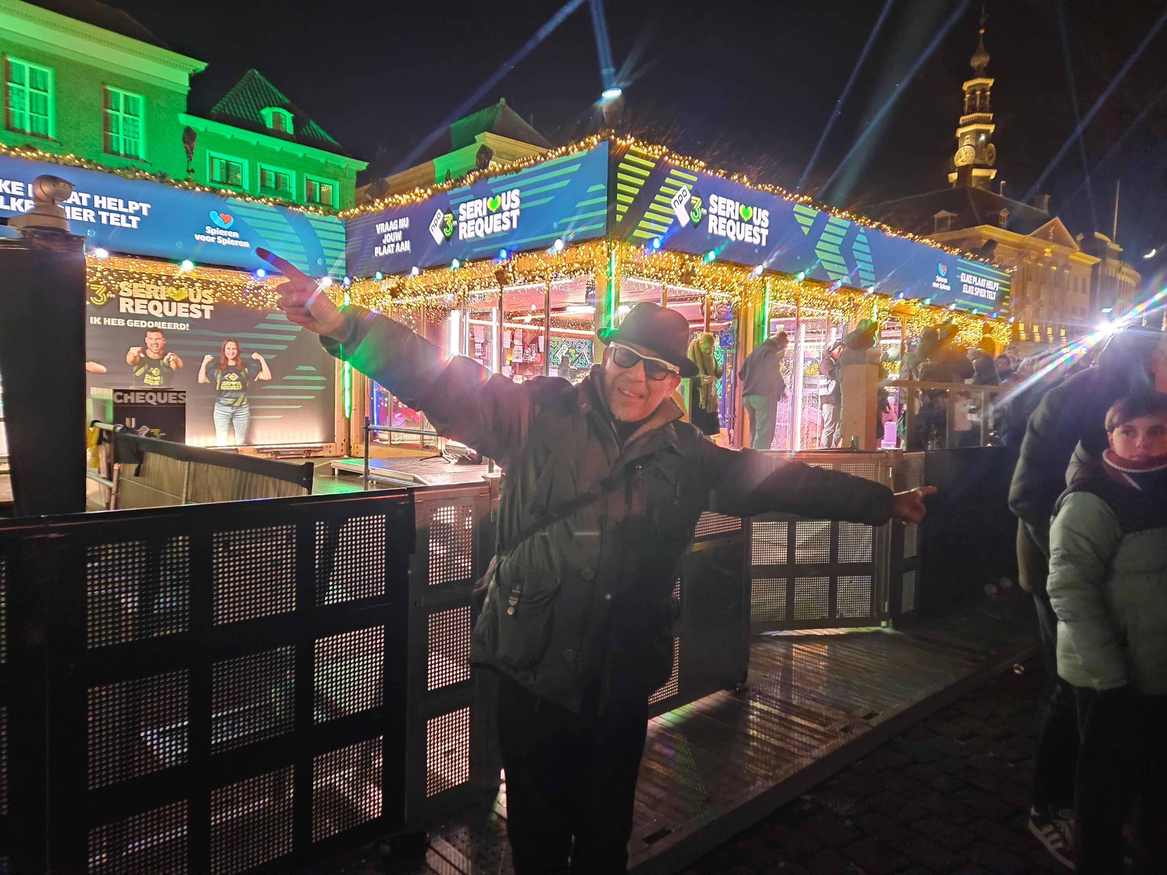 Hotel Jeroen
Vlakbij het grote plein voor dit mooie event.
3fm serious request was weer top
En lekker eten bij yalla fallafel