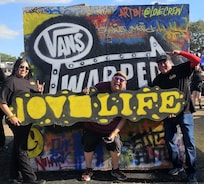 Traveled from the Native American Reservation in Arizona to Orlando for Vans Warped Tour 2025