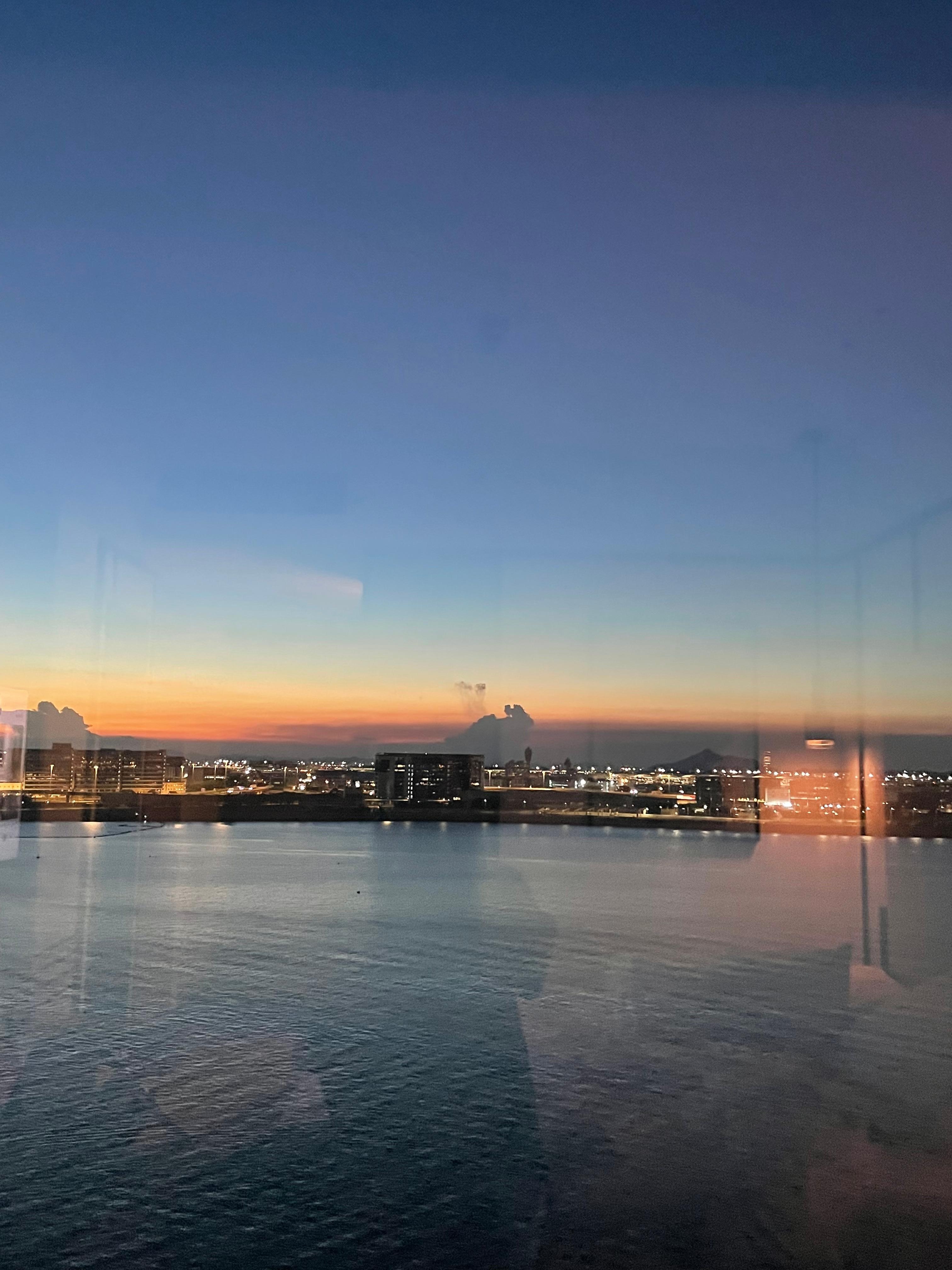 View was nice but you can hear every time there is a plane taking off or landing… so can not sleep at all