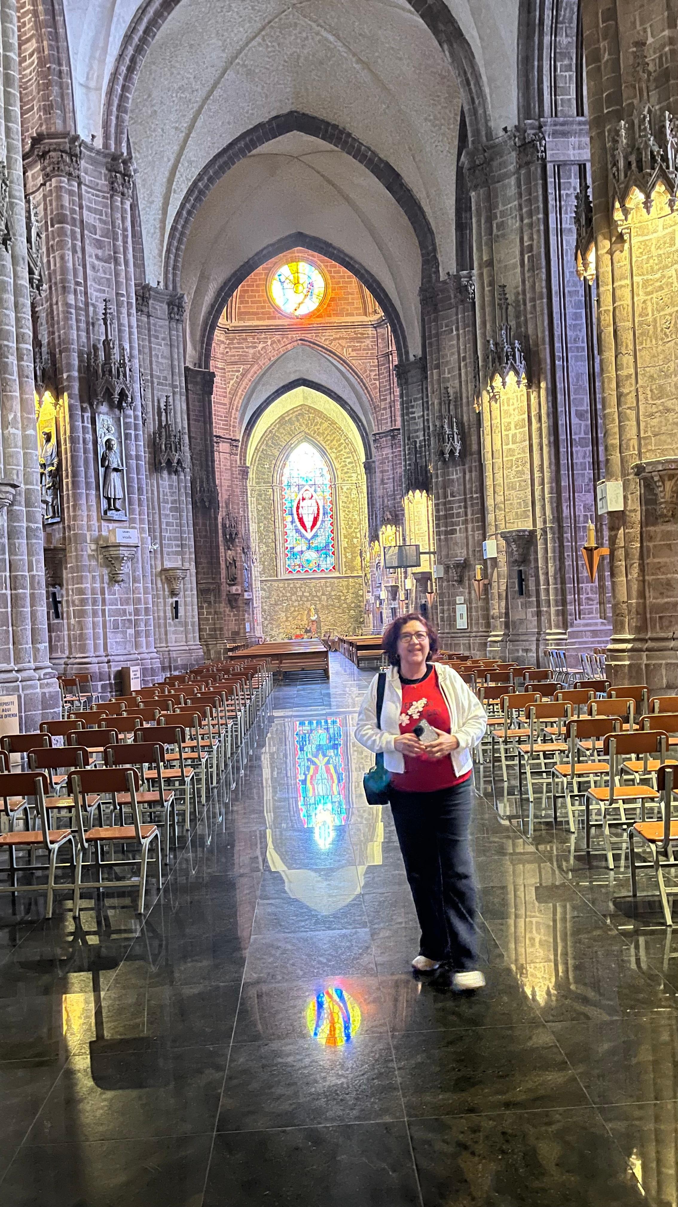 Interior Santuario de Guadalupe en Zamora